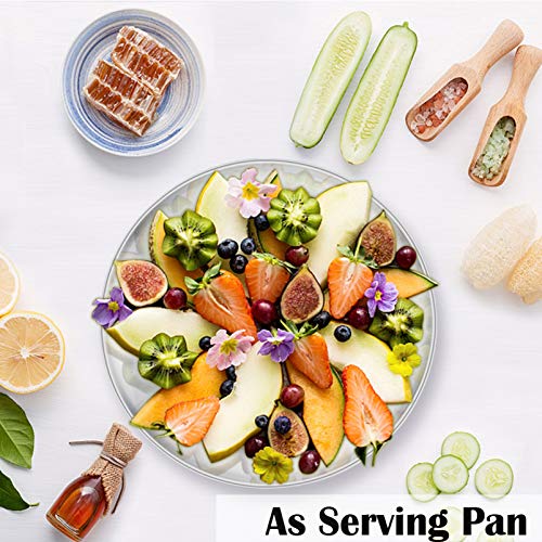 Pizza Pan 3 Pieces Round Pizza Tray