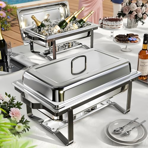 Chafing Dishes for Buffet 4 Pack