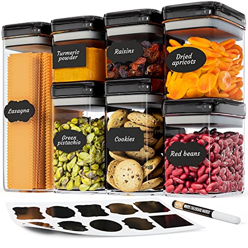 Set of 7 Airtight Food Storage Containers