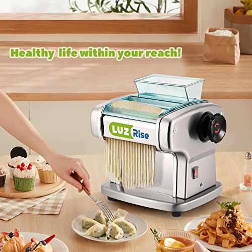 Electric Pasta Maker (2.5mm Round Noodles, 4mm Flat Noodles)