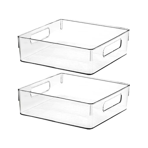 Clear Plastic Storage Bins
