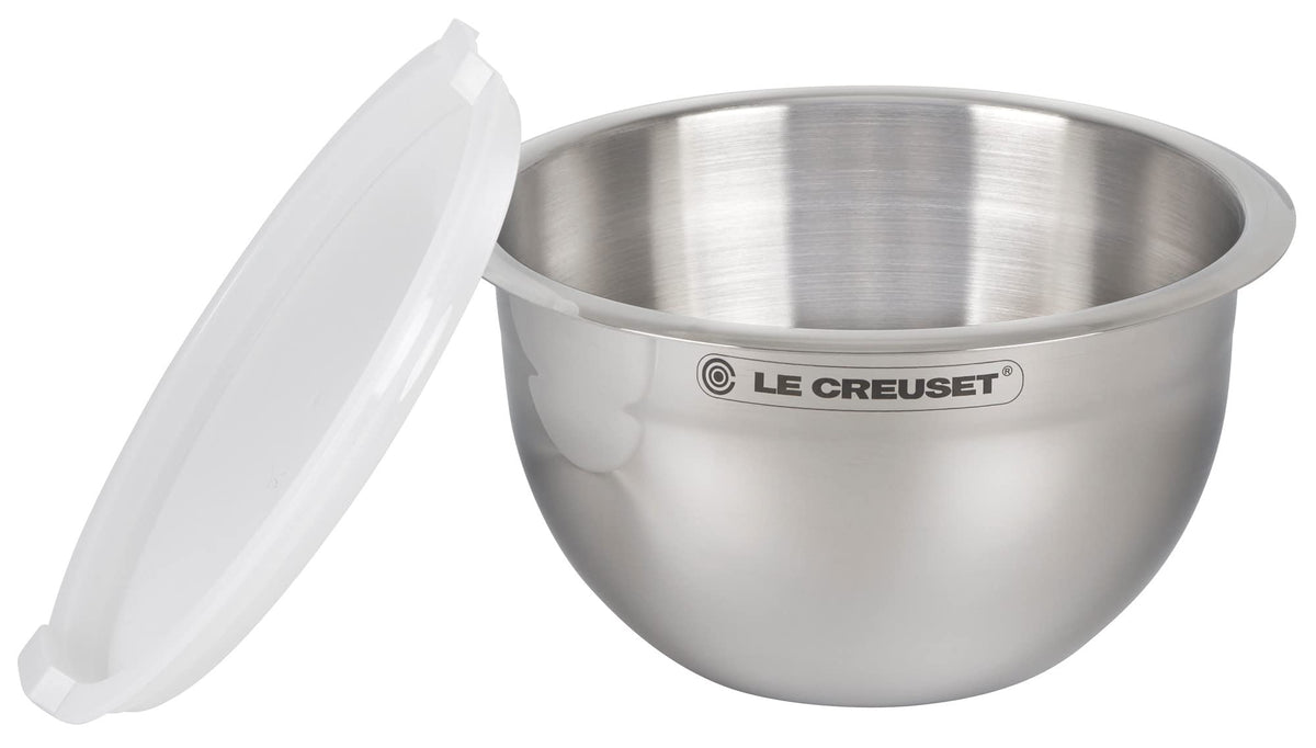 Stainless Steel Nested Mixing Bowls with Plastic Lids (Mixing Bowls with Plastic Lids)