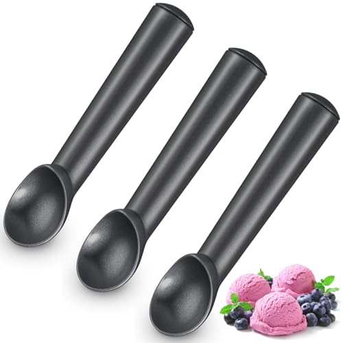 3 Pack Ice Cream Scoops 7 Inch Aluminum Scoop Set