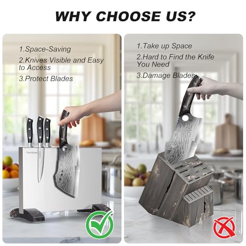 Magnetic Knife Holder Block (11.8×5.5×9 inch)