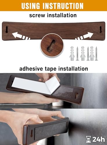 Knife Set with Magnetic Knife Strip 8 Piece (8PCS Kitchen Knives)