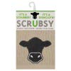MÜkitchen SCRUBSY 100% Cotton Kitchen Dish Cloth with Built in Scrubber