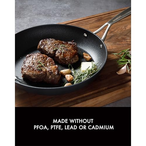 Hard Anodized Titanium Forever Non Stick Technology Durable Pots and Pans Cookware
