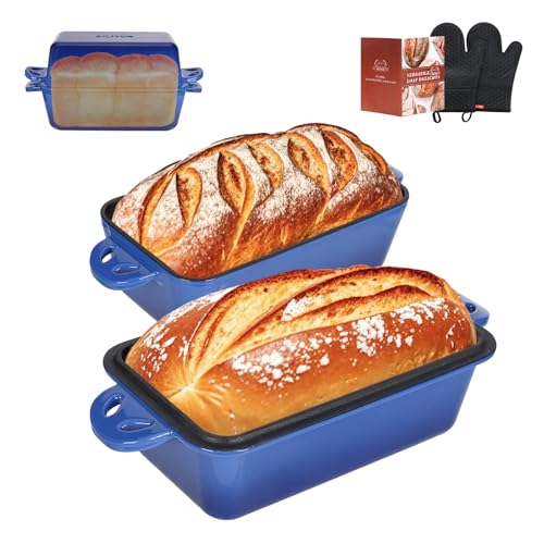 9x5 Enameled Cast Iron Loaf Pan