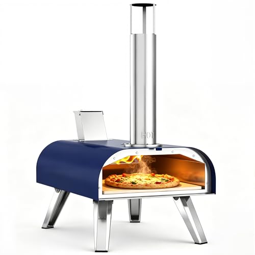 12" Multi Fuel Outdoor Pizza Oven Reach up to 1110℉