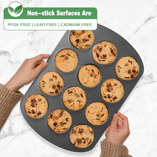 Non Stick Steel Cupcake and Muffin Pan