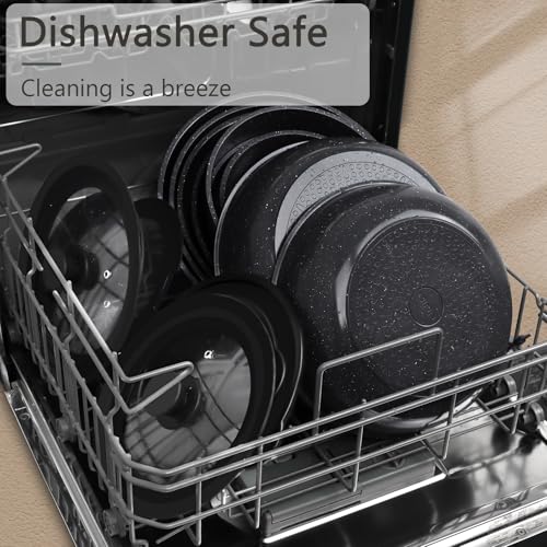 Ceramic Non Stick Pots and Pans Set