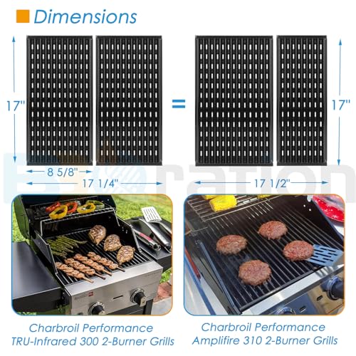 Grill Emitter Replacement for Charbroil Performance TRU‑Infrared Gas Grill 463672019