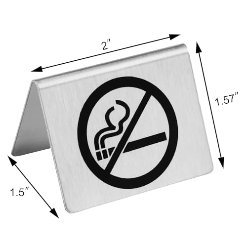 Stainless Steel Table Tent Sign