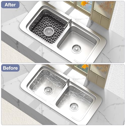 TOOVEM Silicone Sink Protectors for Kitchen