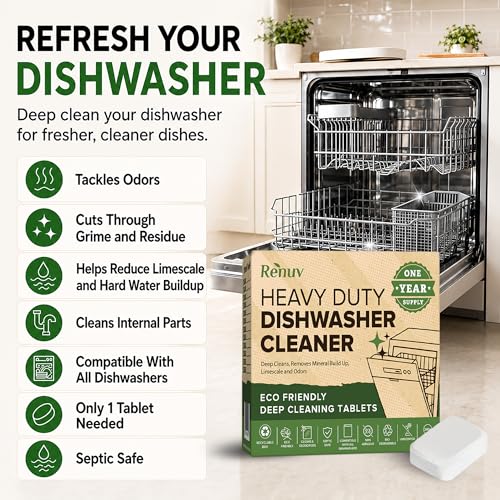 Heavy Duty Dishwasher Cleaner & Deodorizer