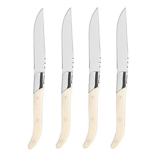 Stainless Steel Connoisseur Laguiole Steak Knives