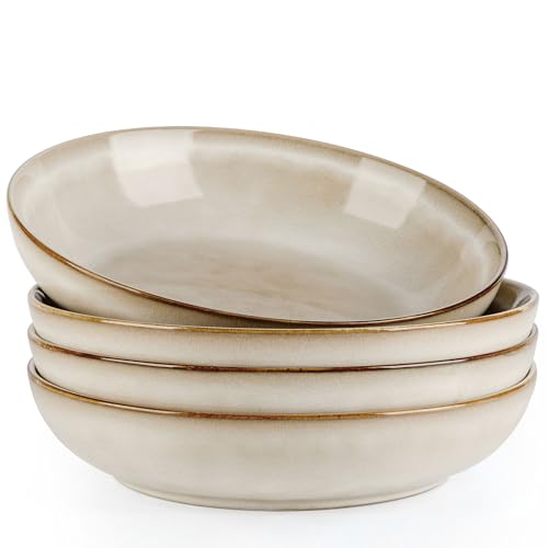 8.5’’ Ceramic Pasta Bowls Sets