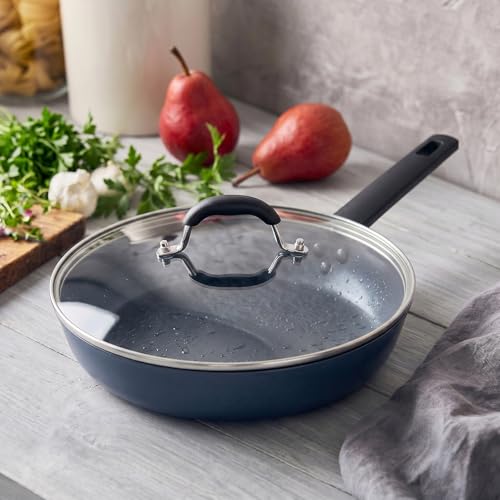 Universal Glass Lid for Frying Pan with Stainless Steel Handle