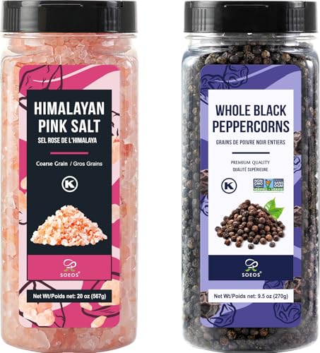 Salt + Peppercorns
