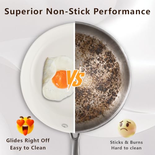 Nonstick Ceramic Frying Pan 9.5" (9.5")