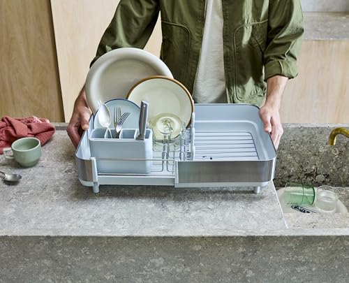 Extend Steel Plus Extendable Dish Rack Steel (Plus / Light Stone)