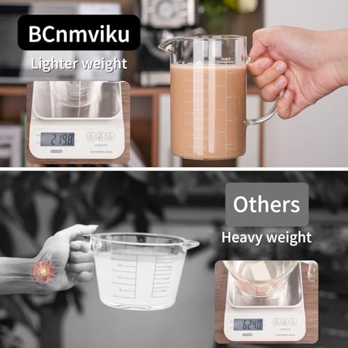 500ML 2 CUP Glass Measuring Cup With Handle