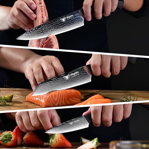 Professional Chef Knife Damascus Kitchen Knife High carbon stainless steel Super sharp
