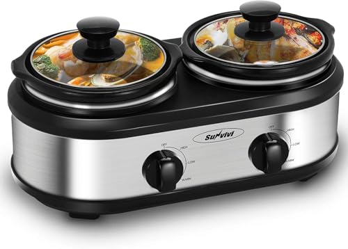 Dual Pot Slow Cooker