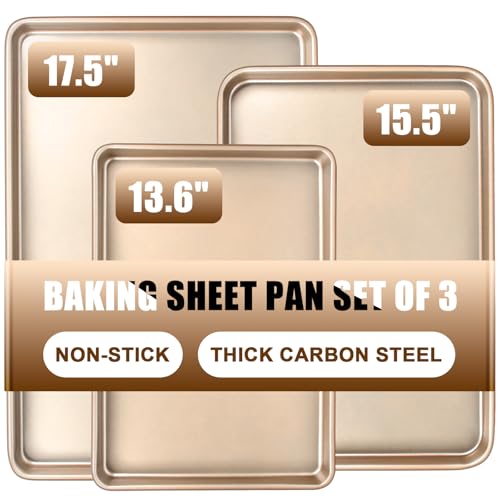 Baking Sheet Pan Set of 3