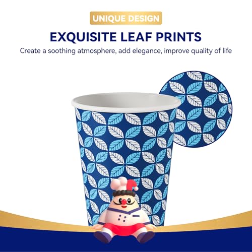 Disposable Printed Coffee Cups 1000 Pack