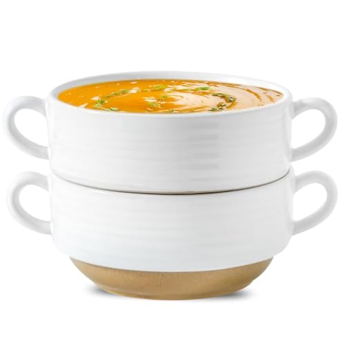 Soup Bowls with Handles