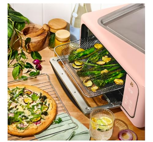 Large Infrared Air Fryer Toaster Oven (Rose Pink)