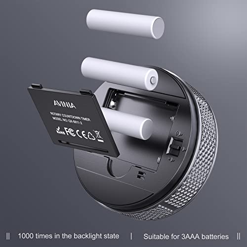 Digital Kitchen Timers (Silver)