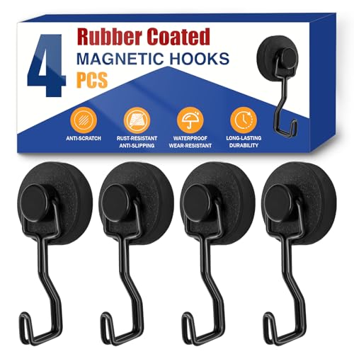 Rubber Coated Magnet Hook