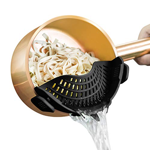 Clip On Strainer Silicone for All Pots and Pans