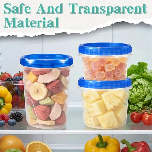 12 Pack Freezer Containers with Lids