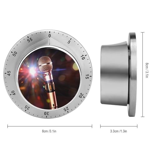 Karaoke Microphone Kitchen Timer (One Size / Karaoke Microphone)