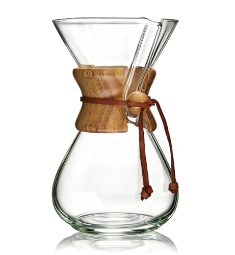 Glass Pour Over Coffee Maker Set
