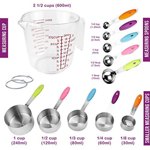 Measuring Cups and Spoons Set