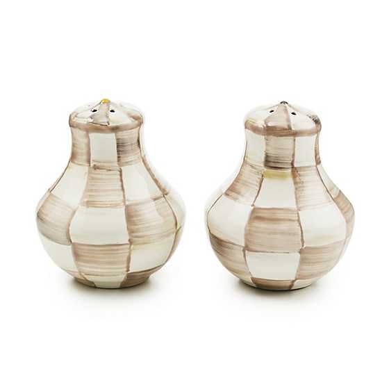 Enamel Salt and Pepper Shakers