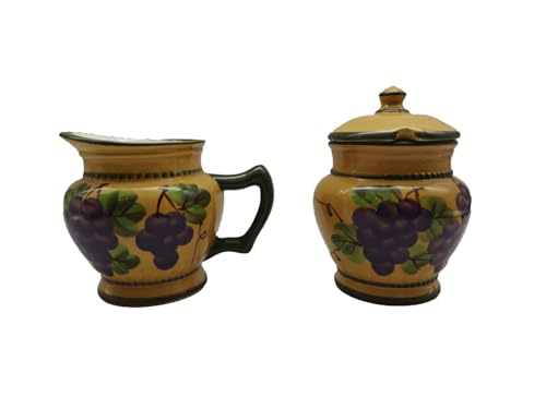 Ceramic Cream and Sugar Set