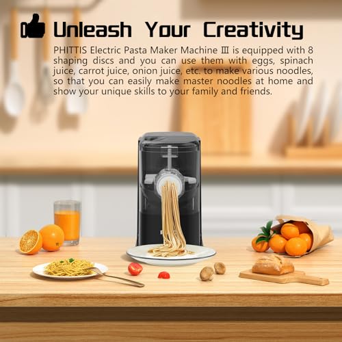 Electric Pasta Machine (Black / Medium)