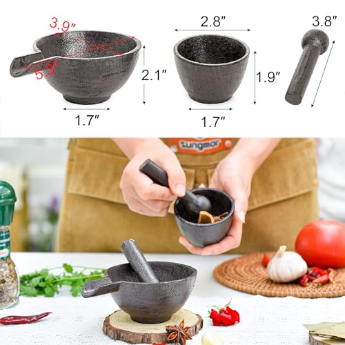 Cast Iron Mortar and Pestle