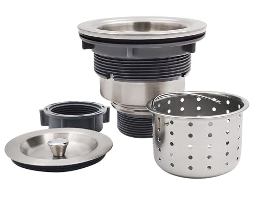 Kitchen Sink Drain Basket Strainer Assembly