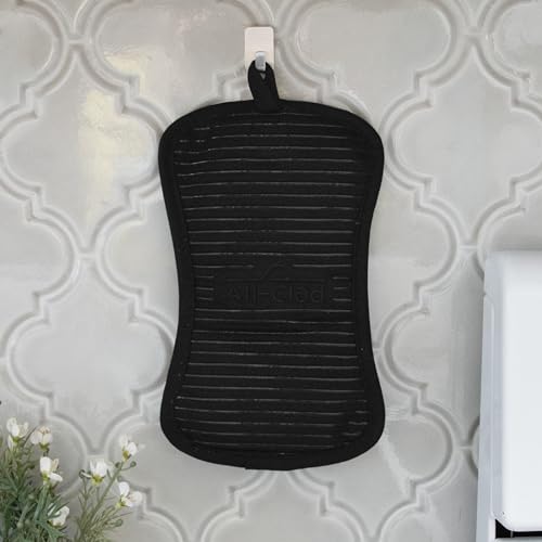 Premium Pot Holder & Hot Pad (Black / 2 Pack)