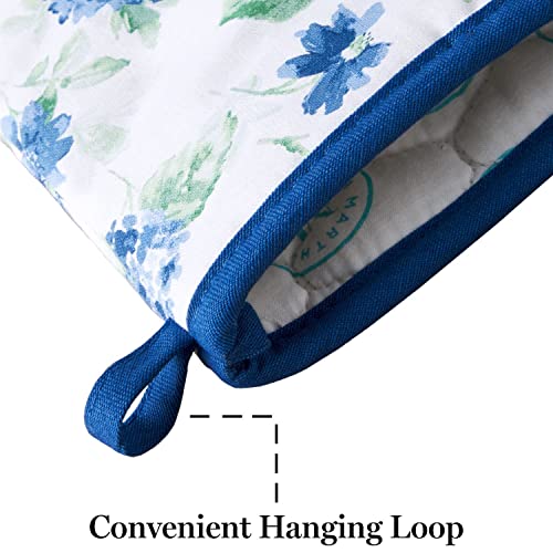 Amber Floral Oven Mitt & Pot Holder Set 2