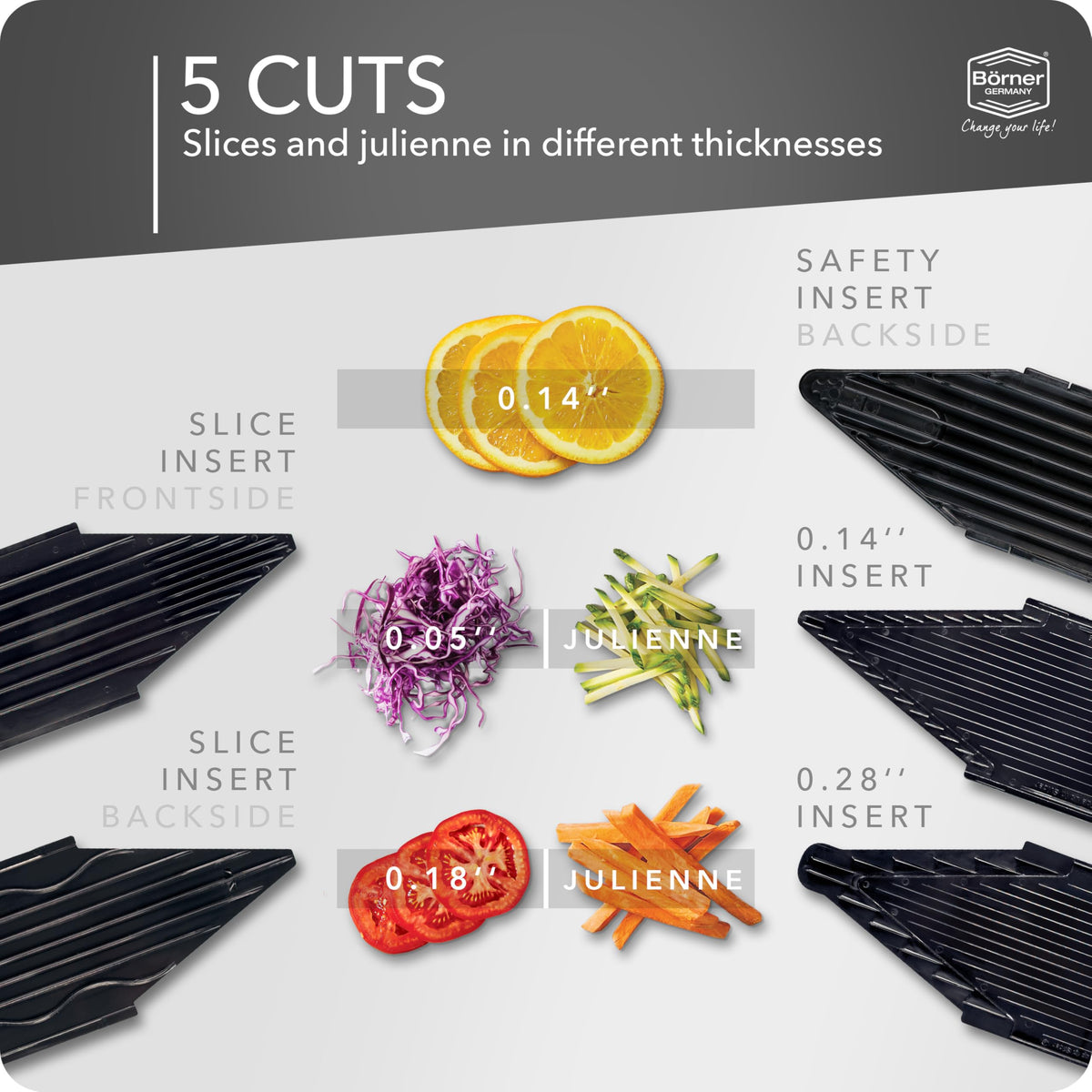 by Reston Lloyd Mandoline Slicer V6 (Starter Set)