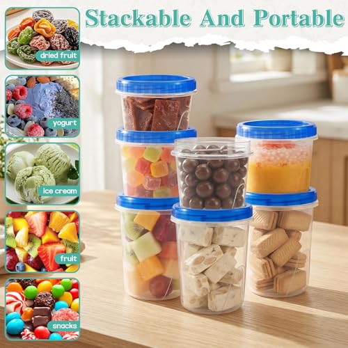 12 Pack Freezer Containers with Lids