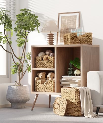 Wicker Storage Baskets Pack 6