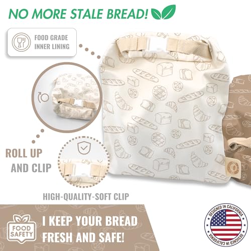Reusable Bread Bag Set for Home Bakers